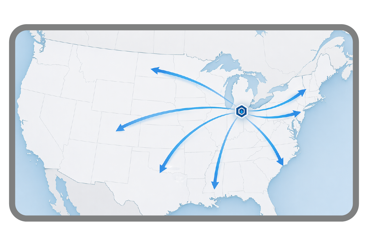 Supply-chain-small Our Strategic Location